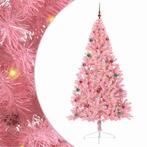 vidaXL Kunstmatig Voorverlicht Kerstboom met 300 LED Roze, Verzenden, Nieuw