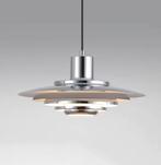 Nordic Hanglamp Zilver – Moderne LED Plafondlamp Nieuw Luxe, Verzenden, Nieuw
