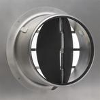 Overdruk Ventilatierooster Sigma 12.5 cm Geborsteld RVS, Ophalen of Verzenden, Nieuw