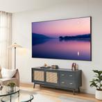 Projectiescherm Väkhoga grijs 100 inch 224x127 cm [en.casa], Audio, Tv en Foto, Beamers, Verzenden, Nieuw