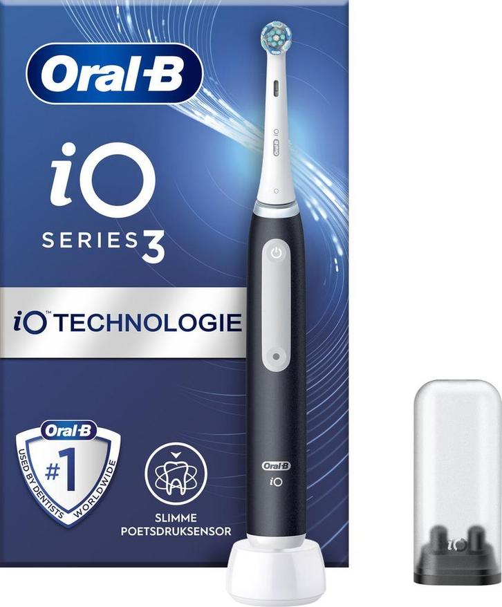 Oral-B iO 3N - Zwarte - Elektrische Tandenborstel, Sieraden, Tassen en Uiterlijk, Uiterlijk | Mondverzorging, Verzenden