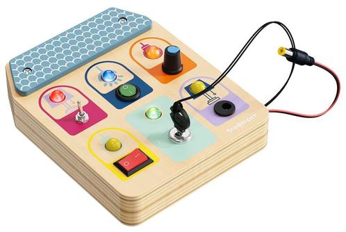 Topbright Switch Houten Activiteitenbord TB-121120, Kinderen en Baby's, Speelgoed | Babyspeelgoed, Nieuw, Verzenden