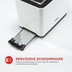 Bourgini Tosti Toaster - Broodrooster met Tostiklemmen - Wit, Ophalen of Verzenden, Zo goed als nieuw