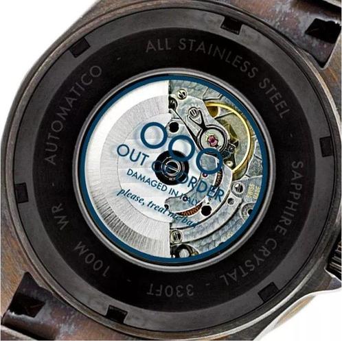 Out of Order - SWISS AUTOMATICO - OOO.001-20.BL. - Unisex -, Sieraden, Tassen en Uiterlijk, Horloges | Heren
