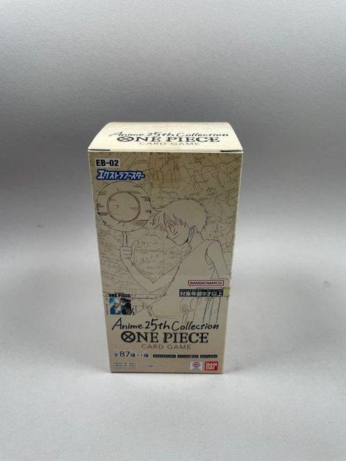 Bandai - 2 Box - One Piece - Anime 25th Collection, ONE, Hobby en Vrije tijd, Verzamelkaartspellen | Overige