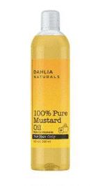 Dahlia Naturals Mustard Oil 200ml, Nieuw, Verzenden