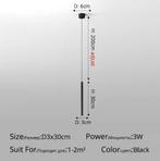 trakke LED Hanglamp – Zwart/Wit Design voor Eetkameren Woonk, Huis en Inrichting, Lampen | Hanglampen, Verzenden, Nieuw