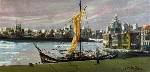 Europese school (XX) - Twilight on the Thames, Antiek en Kunst, Kunst | Schilderijen | Klassiek