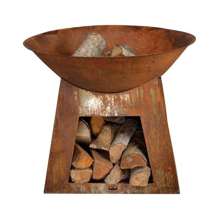 Architectonisch ornament - 2020+ - Firebowl + houtopslag, Antiek en Kunst, Curiosa en Brocante