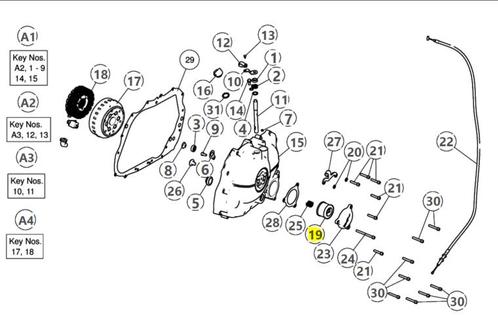 Royal Enfield Oil Filter Kit D1 - 888464 Himalayan 410, Motoren, Onderdelen | Merk-onafhankelijk, Nieuw, Verzenden