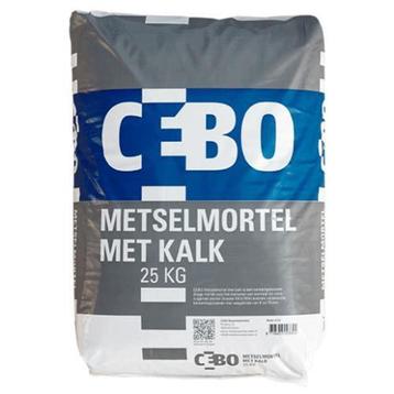 Cebo Metselmortel Met Kalk 25Kg beschikbaar voor biedingen