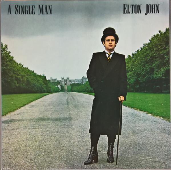 LP gebruikt - Elton John - A Single Man, Cd's en Dvd's, Vinyl | Pop, Zo goed als nieuw, Verzenden