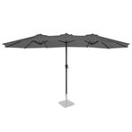 Parasol Iseo - 460x270cm - Premium parasol | Grijs, Verzenden, Nieuw