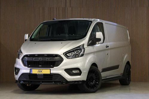 Ford Transit Custom 300 2.0 TDCI L2H1 | Raptor Edition | Car, Auto's, Bestelauto's, Dealer onderhouden, Lease, Zwart, Handgeschakeld