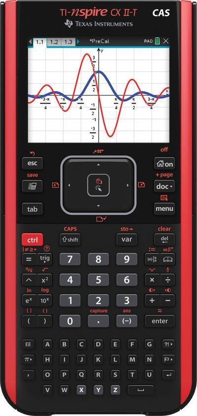 Texas Instruments TI-Nspire™ CX II-T CAS - Grafische Rekenma, Diversen, Rekenmachines, Zo goed als nieuw, Verzenden