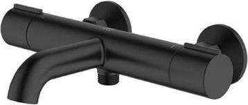 AquaVive thermostatische badkraan Irminio 150 mm zwart met d beschikbaar voor biedingen
