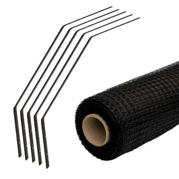 Kattengaas 1 x 10 meter inclusief ophang beugels beschikbaar voor biedingen