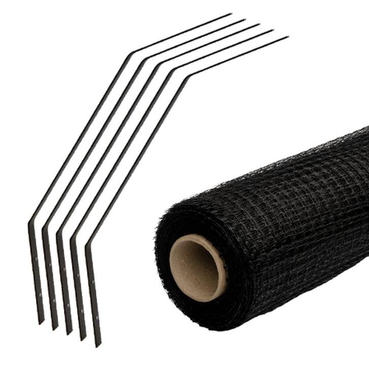 Kattengaas 1 x 10 meter inclusief ophang beugels, Dieren en Toebehoren, Katten-accessoires, Nieuw, Verzenden