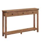 Nieuwe Consoletafel Landelijk Design – 3 Laden, 120×24×76 cm, Antiek en Kunst, Verzenden