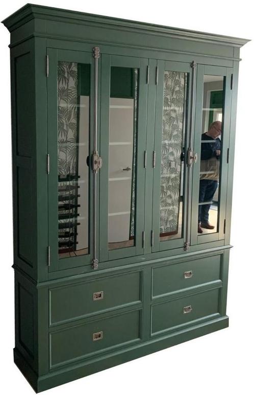 Buffetkast olijfgroen Zeist 180 x 240cm, Huis en Inrichting, Kasten | Buffetkasten, Ophalen of Verzenden