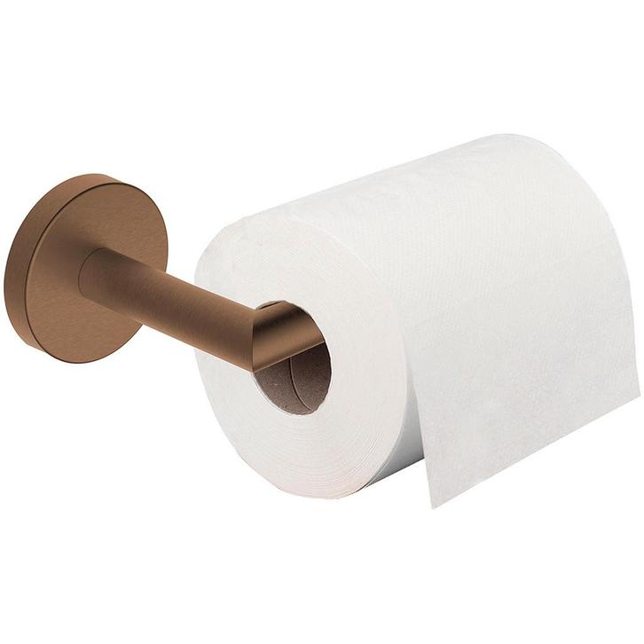 Wiesbaden Alonzo Toiletrolhouder met Vaste Arm - Brons Koper, Huis en Inrichting, Badkamer | Badtextiel en Accessoires, Nieuw