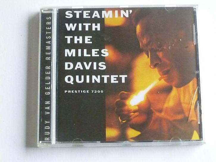 The Miles Davis Quintet - Steamin with (geremastered), Cd's en Dvd's, Cd's | Jazz en Blues, Zo goed als nieuw, Verzenden