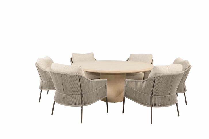 Taste by 4 Seasons Florence low dining tuinset terre met, Tuin en Terras, Tuinsets en Loungesets, Ophalen of Verzenden