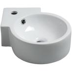 Wiesbaden Atlas - Hoekfontein - 44x27.5x12cm - Keramiek, Doe-het-zelf en Verbouw, Sanitair, Ophalen of Verzenden, Nieuw