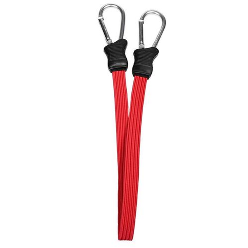Benson Elastiek plat 60 cm met karabijnhaak - flexibel en..., Auto diversen, Aanhangwagen-onderdelen, Nieuw, Ophalen of Verzenden