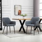 TRUUSK Set Van 2 Eetkamerstoelen Comfortabele Stoelen Met Ad, Huis en Inrichting, Stoelen, Verzenden, Nieuw