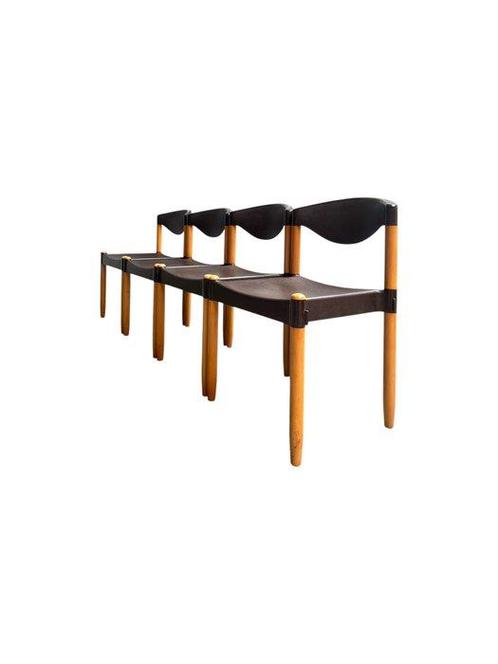 Casala - Hartmut Lohmeyer - Zitgroep - Hout, Plastic - Four, Antiek en Kunst, Antiek | Meubels | Stoelen en Banken