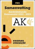 ExamenOverzicht - Samenvatting Aardrijkskunde VWO, Verzenden, Gelezen, ExamenOverzicht