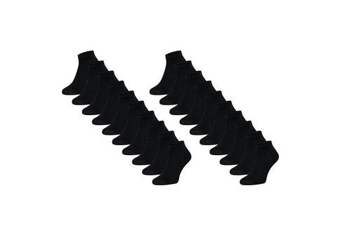 Sneakersokken zwart Mario Russo 10-pack (maat: 35 - 38), Sieraden, Tassen en Uiterlijk, Overige Accessoires