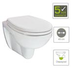 Wandcloset BWS 49cm Compact | One Pack Revit KIWA met, Ophalen of Verzenden, Nieuw, Overige typen