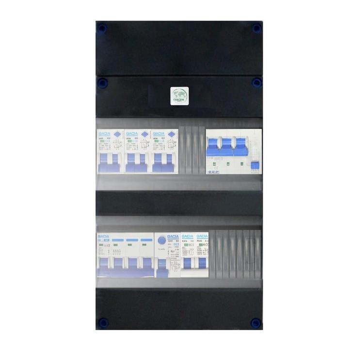 Gacia groepenkast 3 fase 3 alamat + kookgroep + kracht, Doe-het-zelf en Verbouw, Elektra en Kabels, Nieuw, Ophalen of Verzenden