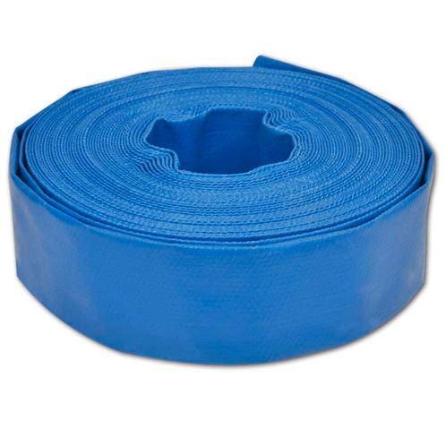 vidaXL Slang plat 1,5 100 m PVC, Doe-het-zelf en Verbouw, Sanitair, Nieuw, Verzenden