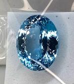 Blauw Topaas - 28.34 ct - Instituto Gemólogico Español (IGE), Sieraden, Tassen en Uiterlijk, Edelstenen, Nieuw