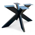 Matrix-eettafelpoot | Zwart | 5x15cm | Metaal, Ophalen, Nieuw, Industrieel