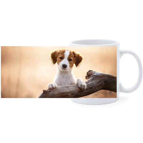 Beker - Kooikerhondje Pup opTak NIEUW, Huis en Inrichting, Keuken | Servies, Nieuw, Ophalen of Verzenden