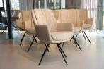 6x Gealux Francisco (Miami met dekje) eetkamerstoel draai, Ophalen of Verzenden, Nieuw, Leer, Modern, Design