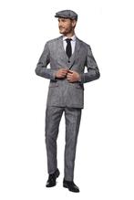 Grijs Pak Jaren 20, Kleding | Heren, Verzenden, Nieuw