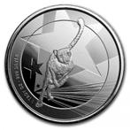 Kameroen Cheetah 1 oz 2019 (25.000 oplage), Verzenden, Overige landen, Losse munt, Zilver