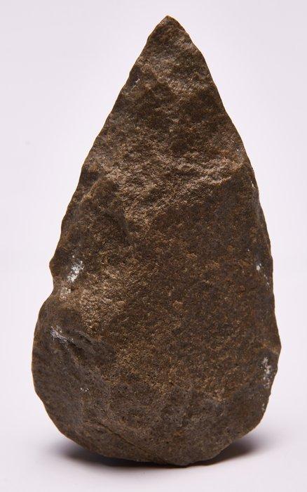 Paleolithisch biface - Handaxe - 151 mm, Antiek en Kunst, Antiek | Overige Antiek