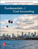 ISE Fundamentals of Cost Accounting 9781260565461, Verzenden, Zo goed als nieuw, William Lanen