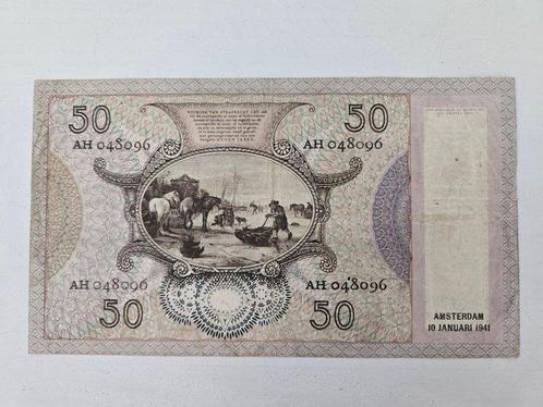 Nederland. - 50 Gulden - 1941 - Pick 58 (Zonder, Postzegels en Munten, Munten | Nederland