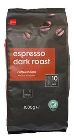 HEMA Koffiebonen espresso dark roast - 1000 gram, Diversen, Levensmiddelen, Verzenden