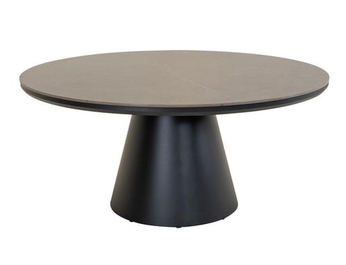Ronde Tuintafel Daxx Ø120 cm Keramisch Glas Lesli Living, Tuin en Terras, Tuintafels, Nieuw, Verzenden