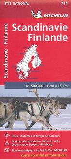 Wegenkaart - Landkaart 711 Scandinavië en Finland - Michelin, Boeken, Atlassen en Landkaarten, Nieuw, Verzenden