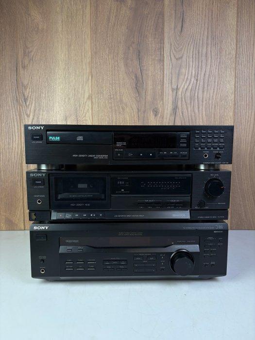 Sony - STR-DE245 Receiver - CDP-195 CD Player - TC-FX110, Audio, Tv en Foto, Radio's