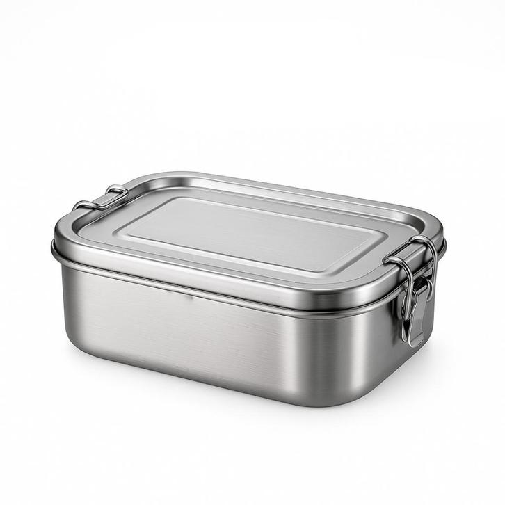My Green Deal – RVS Lunchbox 550ml – Lekvrij en Herbruikbaar, Huis en Inrichting, Keuken | Tupperware, Nieuw, Verzenden